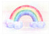 Photo Wallpaper Magic rainbow - a colorful composition ideal for a girl's room 142275 additionalThumb 1