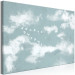 Canvas Print Geese in the Clouds (1-piece) Wide - landscape with birds in the sky 143475 additionalThumb 2