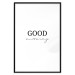 Poster Good Morning - Positive Minimalist Sentence on a White Background 146175 additionalThumb 19