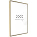 Poster Good Morning - Positive Minimalist Sentence on a White Background 146175 additionalThumb 8