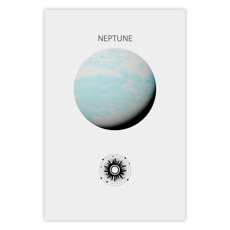Poster Planet Neptune - Gas Giant with the Solar System II 146475