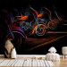 Wall Mural Neon Motorcycles - Race, Starting Position, Colorful Design 150575 additionalThumb 4