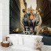 Wall Mural Urban Jungle - A Menacing Roaring Tiger on the Street in New York City 150675 additionalThumb 8