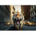 Wall Mural Urban Jungle - A Menacing Roaring Tiger on the Street in New York City 150675 additionalThumb 1