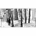 Wall Mural Montmartre Stairs - Black and White Sketch of Urban Architecture in Paris 59875 additionalThumb 5