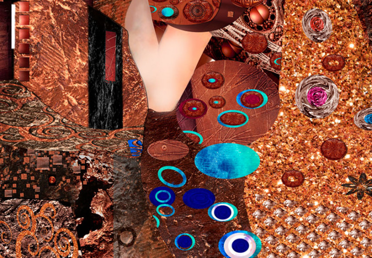 Canvas Klimt inspiration - The Color of Love 64575 additionalImage 4