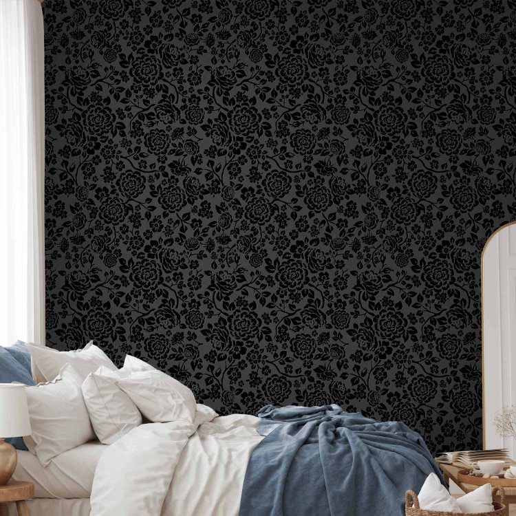 Wallpaper Onyx roses 89275 additionalImage 4
