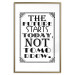 Poster The Future Starts Today Not Tomorrow - motivational black and white text 114685 additionalThumb 14