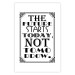 Poster The Future Starts Today Not Tomorrow - motivational black and white text 114685 additionalThumb 18