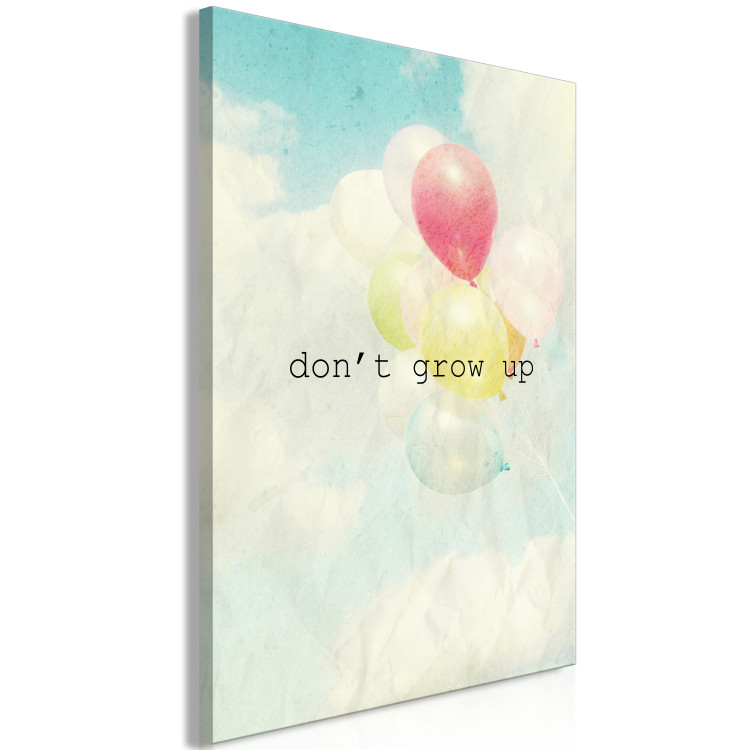 Canvas Don't Grow Up (1 Part) Vertical 116985 additionalImage 2