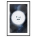 Poster Power of Dreams - English inscription in a circle against a starry sky 122285 additionalThumb 15