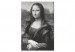 Paint by number Black and White Mona Lisa 127485 additionalThumb 6
