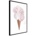 Wall Poster Taste of Flowers - abstract ice cream made of flowers on white background 128085 additionalThumb 11