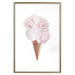 Wall Poster Taste of Flowers - abstract ice cream made of flowers on white background 128085 additionalThumb 14