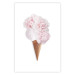 Wall Poster Taste of Flowers - abstract ice cream made of flowers on white background 128085 additionalThumb 19