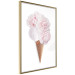 Wall Poster Taste of Flowers - abstract ice cream made of flowers on white background 128085 additionalThumb 12