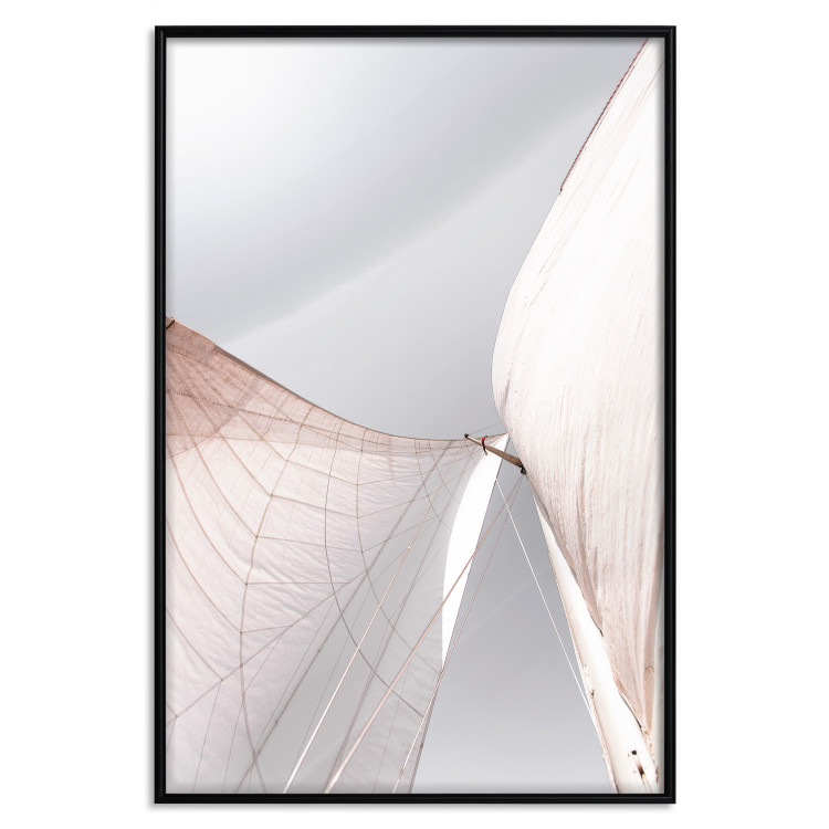 Poster Sunny Sail - bright maritime composition with sailboat mast 129485 additionalImage 18