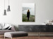 Canvas Print What Now? (1-piece) Vertical - landscape of a woman against scenery 130285 additionalThumb 3