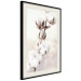 Poster Subtlety of Nature - a landscape of a plant with white flowers on a bright background 130785 additionalThumb 2