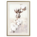 Poster Subtlety of Nature - a landscape of a plant with white flowers on a bright background 130785 additionalThumb 20