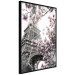 Wall Poster Magnolias in the Sun of Paris - pink flowers against the gray backdrop of the Eiffel Tower 132285 additionalThumb 11