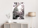 Wall Poster Magnolias in the Sun of Paris - pink flowers against the gray backdrop of the Eiffel Tower 132285 additionalThumb 2