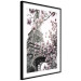 Wall Poster Magnolias in the Sun of Paris - pink flowers against the gray backdrop of the Eiffel Tower 132285 additionalThumb 6