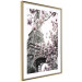Wall Poster Magnolias in the Sun of Paris - pink flowers against the gray backdrop of the Eiffel Tower 132285 additionalThumb 7