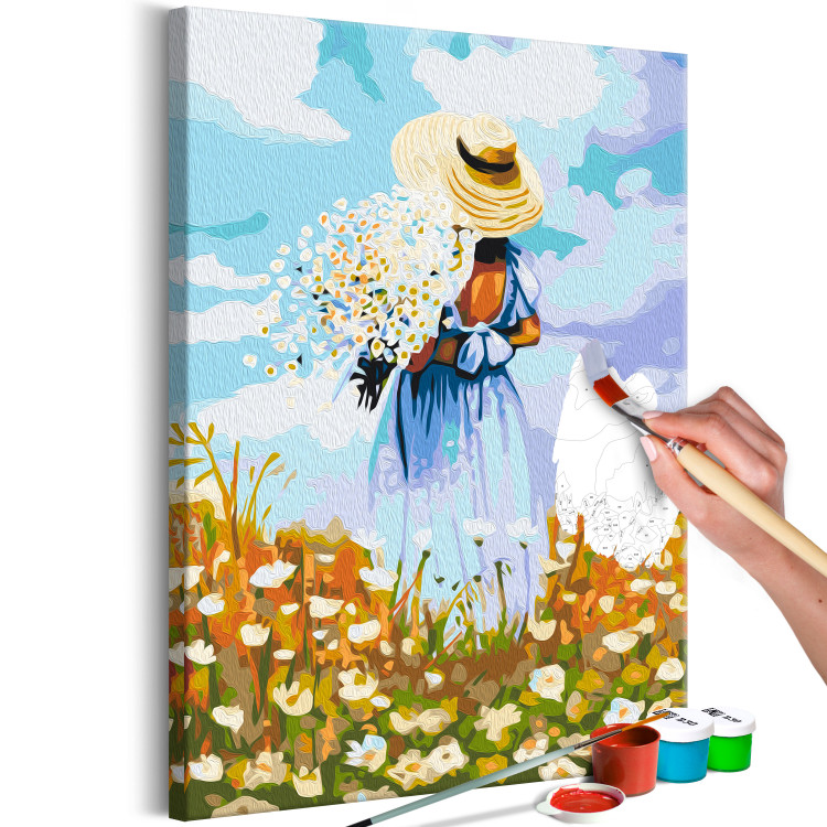 Paint by number Girl in a Straw Hat 136985 additionalImage 4