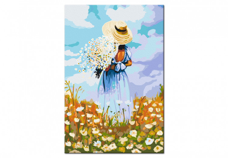 Paint by number Girl in a Straw Hat 136985 additionalImage 3