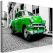 Large canvas print Cuban Classic Car (Green) [Large Format] 137585 additionalThumb 3