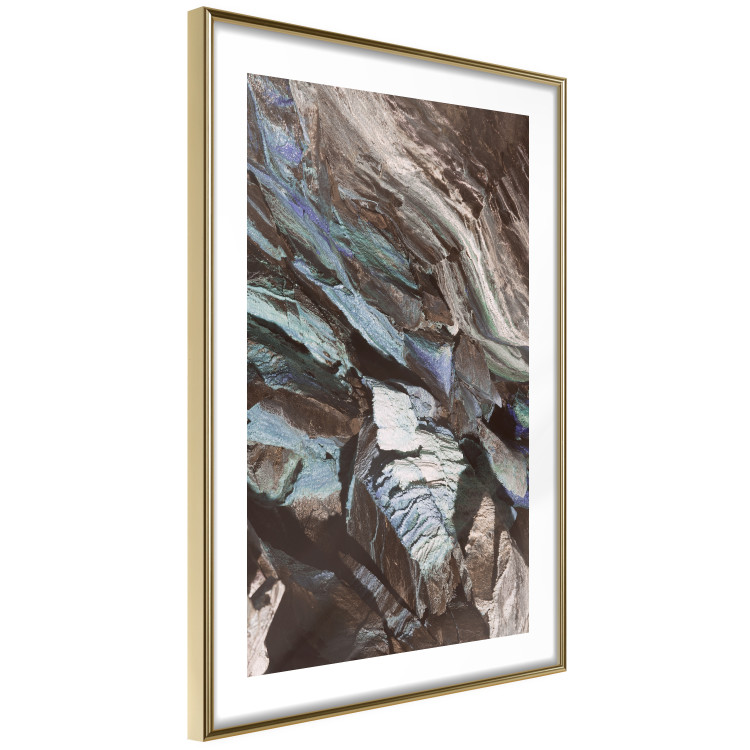 Wall Poster Majestic Rock - abstract composition of rocky gray mountains 138785 additionalImage 15