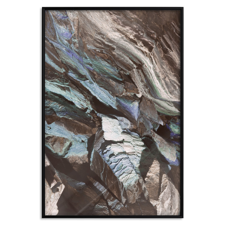 Wall Poster Majestic Rock - abstract composition of rocky gray mountains 138785 additionalImage 3