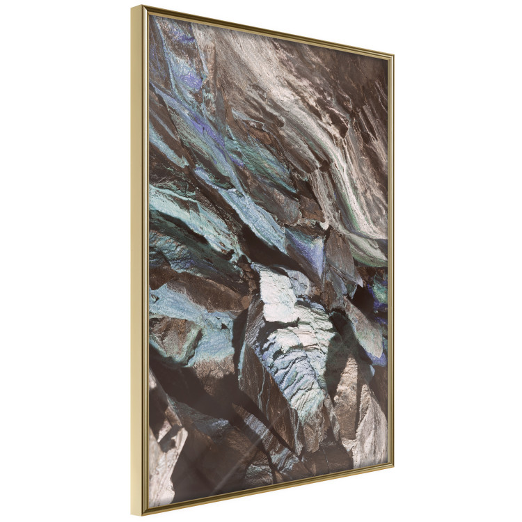 Wall Poster Majestic Rock - abstract composition of rocky gray mountains 138785 additionalImage 11