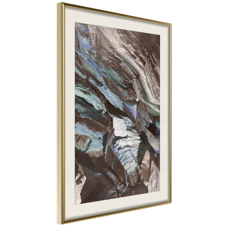 Wall Poster Majestic Rock - abstract composition of rocky gray mountains 138785 additionalImage 21