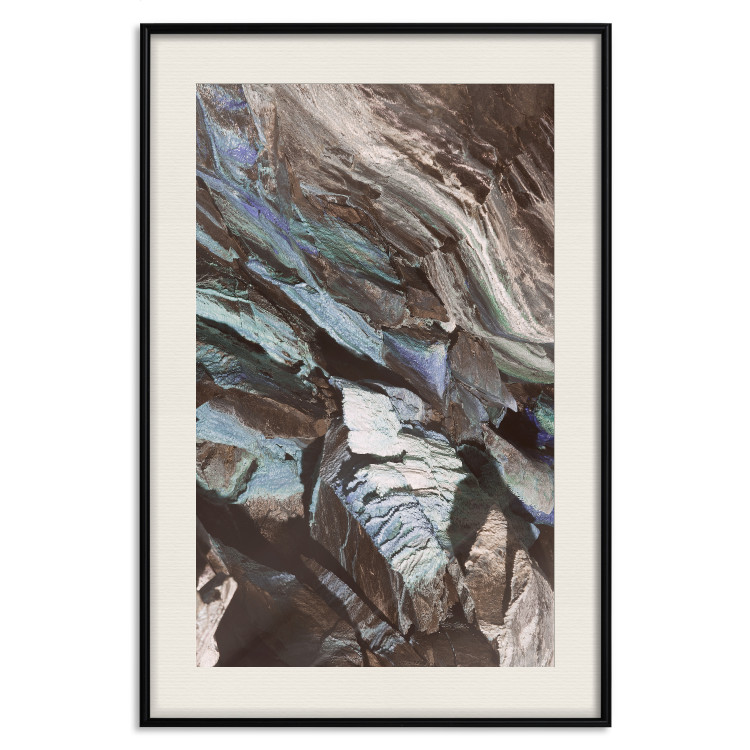 Wall Poster Majestic Rock - abstract composition of rocky gray mountains 138785 additionalImage 9