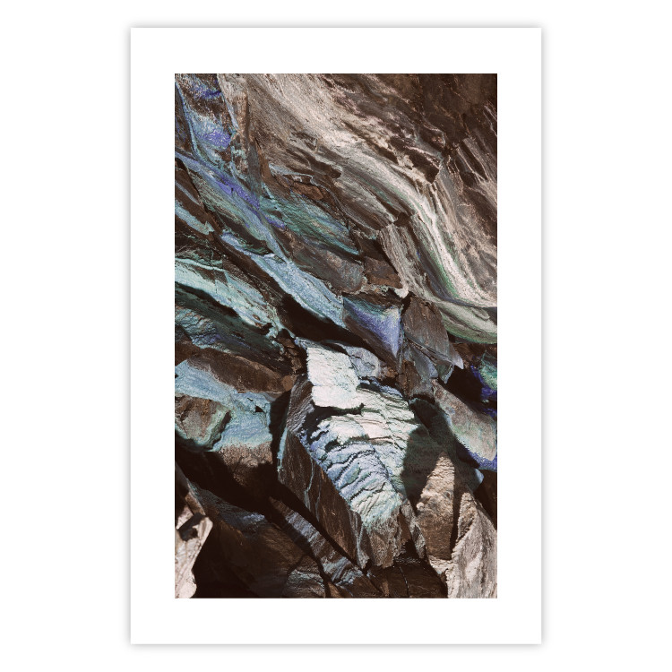 Wall Poster Majestic Rock - abstract composition of rocky gray mountains 138785 additionalImage 2