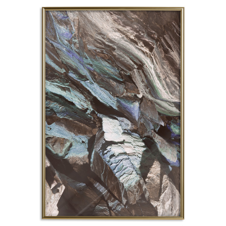 Wall Poster Majestic Rock - abstract composition of rocky gray mountains 138785 additionalImage 5