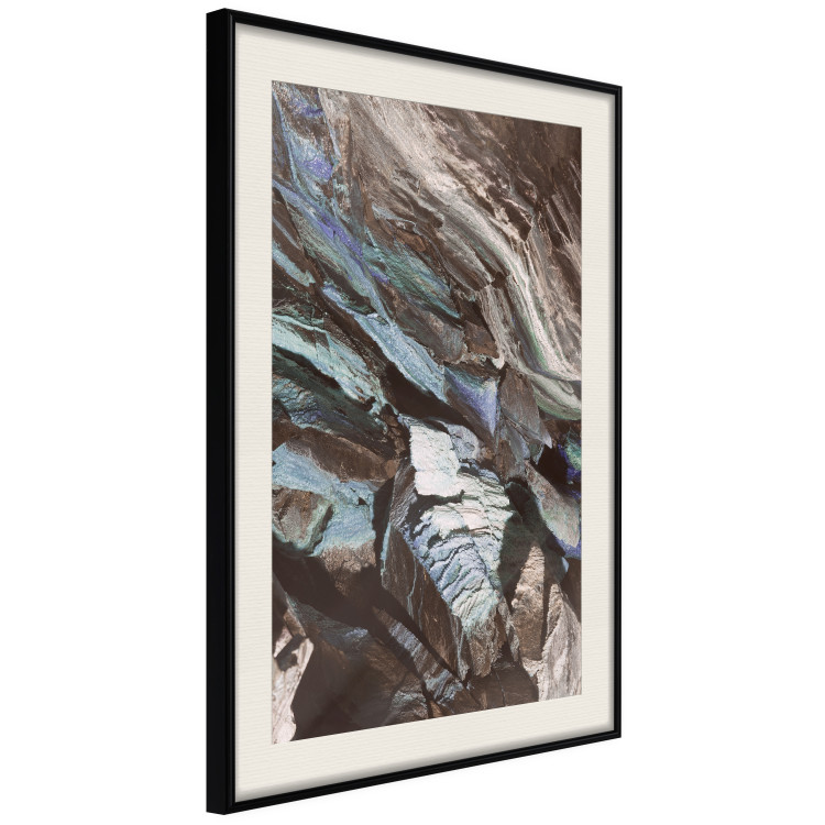 Wall Poster Majestic Rock - abstract composition of rocky gray mountains 138785 additionalImage 17