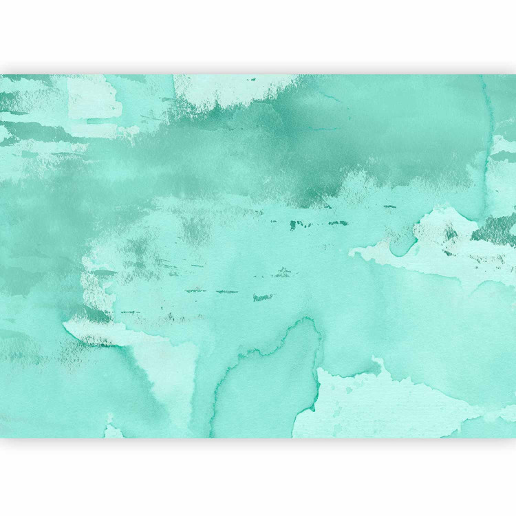 Photo Wallpaper Fog in turquoise - abstract with irregular concrete texture 143185 additionalImage 5