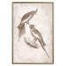 Wall Poster Parrots in the Style of Boho - Two Birds on the Branches and a Light Background 145185 additionalThumb 17