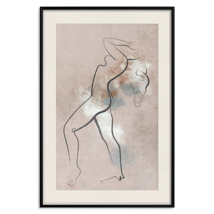 Poster Dancing Woman - Linear Shot of a Female Body in Motion 146185 additionalImage 26