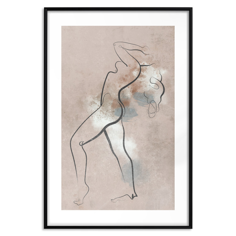 Poster Dancing Woman - Linear Shot of a Female Body in Motion 146185 additionalImage 24