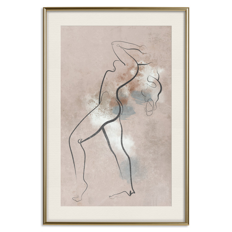 Poster Dancing Woman - Linear Shot of a Female Body in Motion 146185 additionalImage 27