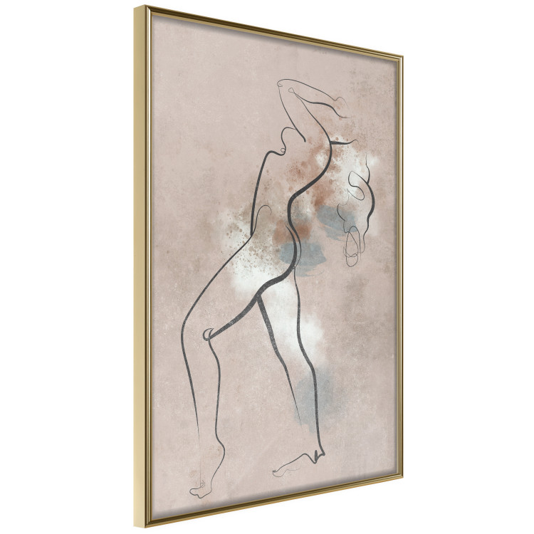 Poster Dancing Woman - Linear Shot of a Female Body in Motion 146185 additionalImage 5