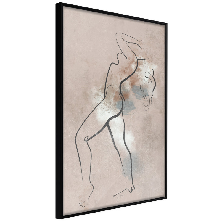 Poster Dancing Woman - Linear Shot of a Female Body in Motion 146185 additionalImage 8