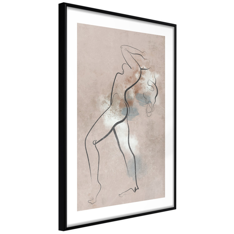 Poster Dancing Woman - Linear Shot of a Female Body in Motion 146185 additionalImage 7