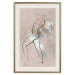 Poster Dancing Woman - Linear Shot of a Female Body in Motion 146185 additionalThumb 27
