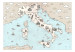 Wall Mural Map of Italy for Children - Interesting Places and Tourist Attractions 149285 additionalThumb 1
