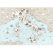 Wall Mural Map of Italy for Children - Interesting Places and Tourist Attractions 149285 additionalThumb 3